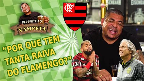 ‘Por que tem tanta raiva do Flamengo?’ Vampeta responde às perguntas ...