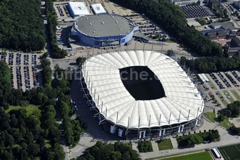 Luftaufnahme Hamburg Stadion Volksparkstadion Des Hamburger Hsv In