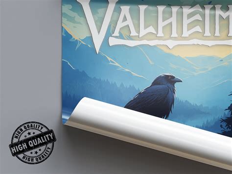 Valheim Poster Valheim Prints Gaming Posters Video Game Etsy