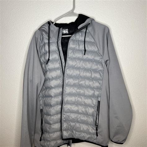 Mens 32 Heat Jacket M Great Coat For Light Rain Depop