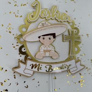 Charrito Cake Topper Bautizo Decoration For Charrito Cake Charrito D