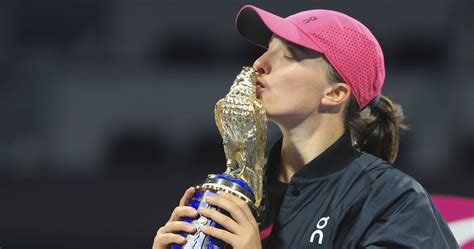 Tennis WTA Tournoi de Doha 2024 Swiatek a remporté le tournoi de