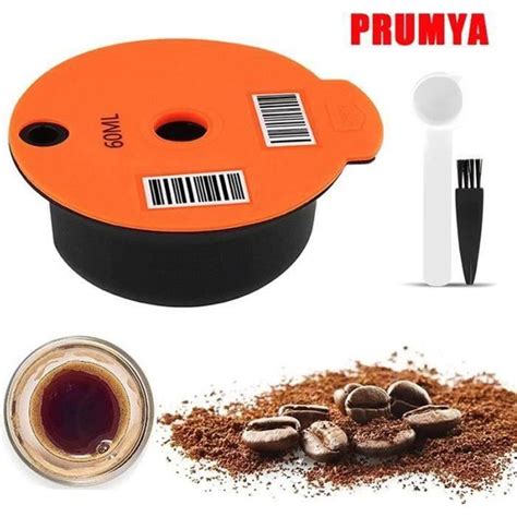 GOOD PRUMYA Réutilisable PP Café Capsule Pod 60ml Filtre à café avec