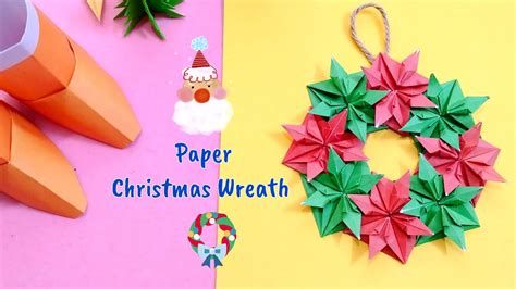 Origami Christmas Wreath How To Make An Amazing Paper Wreath For