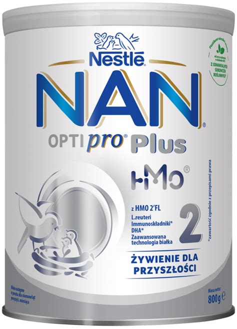 NESTLÉ NAN OPTIpro Plus mleko następne w proszku dla niemowląt