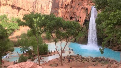 Havasu Creek and Havasu Falls: Grand Canyon