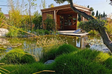 Terrasse Sur La Mare M Passion Jardin Paysagiste