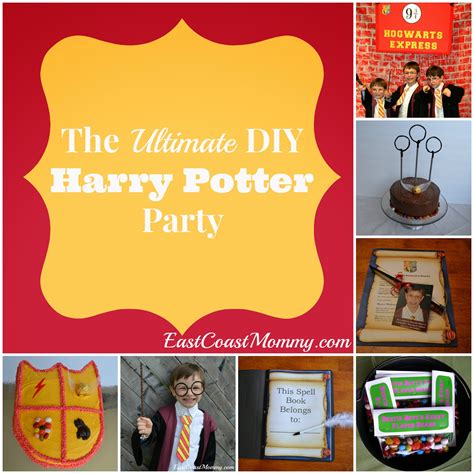 East Coast Mommy The Ultimate DIY Harry Potter Party