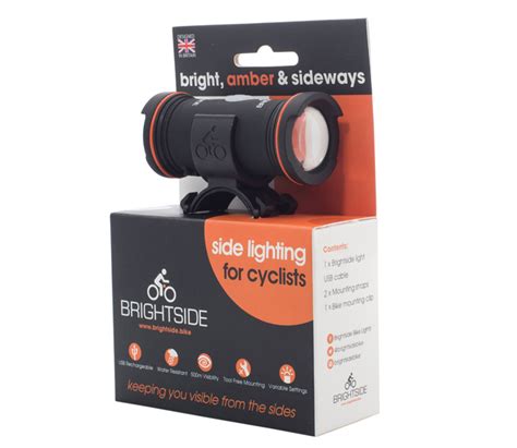 Brightside Bike Side Light Stay Seen From The Sides On Your Bike