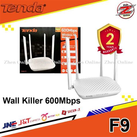 Promo Tenda F9 Wall Killer Router 600mbps Wireless Ap Access Point