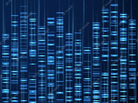 Premium Vector | Genomic data visualization