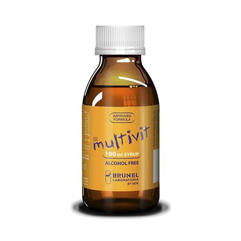 Brunel Multivitamin Syrup 100ml Med365