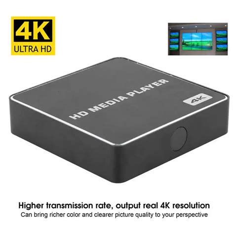 Mini Tam Y Ksek Z N Rl Kl 1080P USB Medya Kutusu 4K Oyuncu 100 240V