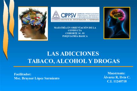 Ppt Las Adicciones Tabaco Alcohol Y Drogas