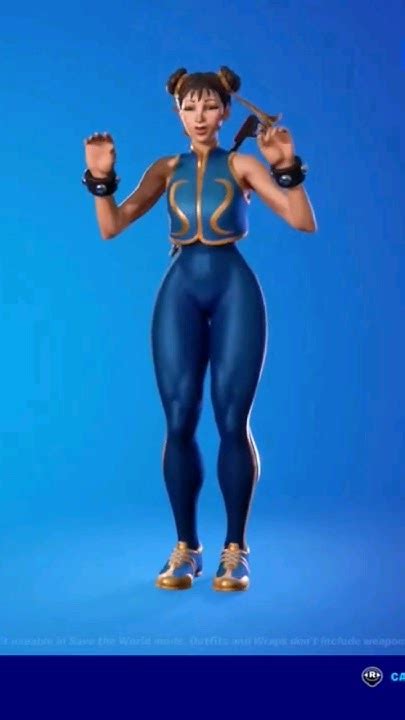 Fortnite Chun Li Showcased With Best Emotes The Pollo Dance Youtube