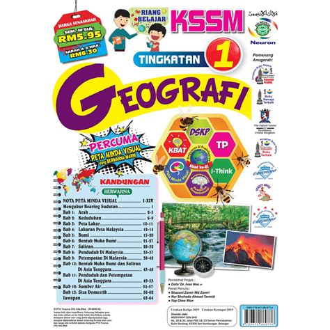 PNI Neuron Riang Belajar KSSM Geografi Tingkatan 1 Shopee Malaysia