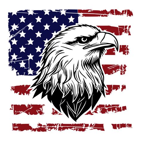 Free Eagle With American Flag Svg Download For Free