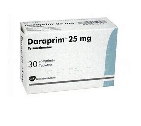 Daraprim Pyrimethamine Tablet Mg Box Of Tablets At Best Price