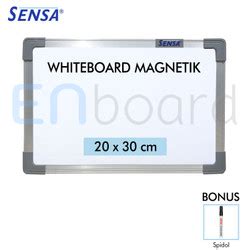 Promo Papan Tulis Whiteboard Standing Magnet Single Face Sensa 120 X