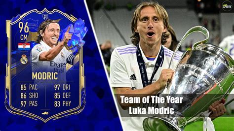 BEST PASSING ON THE GAME FIFA 23 TOTY LUKA MODRIC REVIEW 96 LUKA