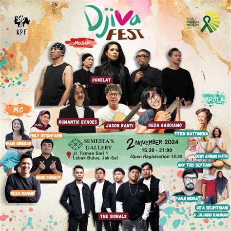 Cokelat Hingga Jason Ranti Akan Guncang Djiva Fest 2024 Festival