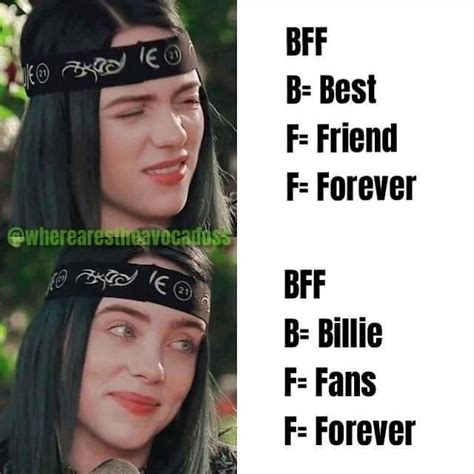 Billie Eilish memes | Citazioni divertenti, Cantanti, Billie