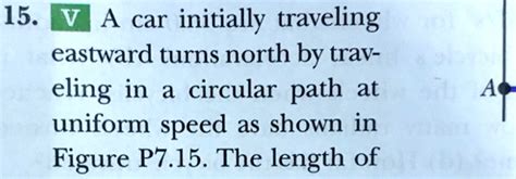 Video Solution V A Car Initially Traveling Eastward Turns North By