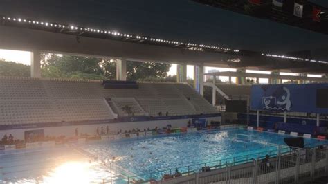 Kolam Renang Stadion Akuatik Gbk Dibersihkan 2 Kali Sehari Jelang