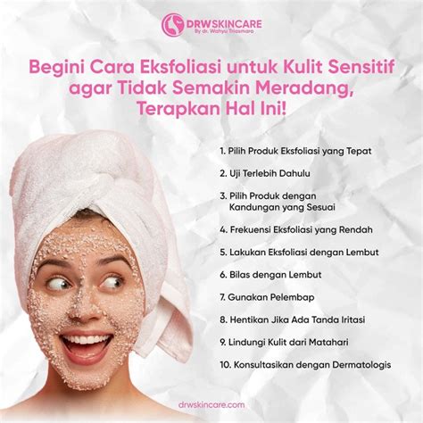 Cara Eksfoliasi Untuk Kulit Sensitif Agar Tidak Semakin Meradang