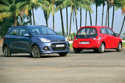 New Hyundai Grand I10 Vs Honda Brio Feature Autocar India