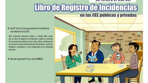 Se Reitera El Uso Del Libro De Registro De Incidencias En Las Iiee