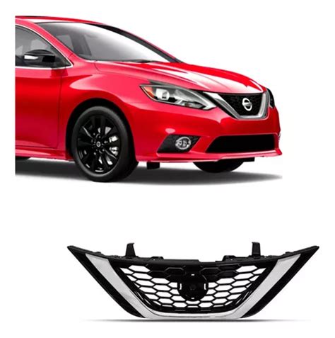 Grade Radiador Nissan Sentra 2017 2018 2019 2020 F Cromado