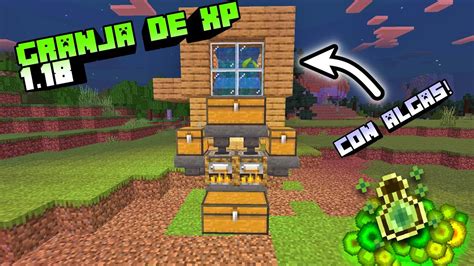 Granja De XP Facil Con Algas Para Minecraft Bedrock 1 18 1 17 PE Xbox