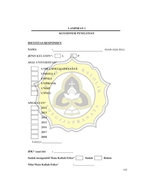 PDF LAMPIRAN 1 KUESIONER PENELITIAN IDENTITAS RESPONDENrepository