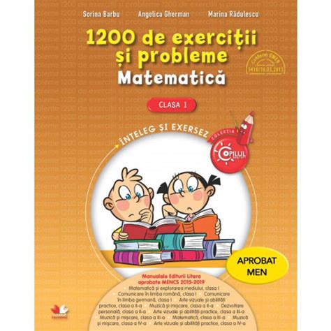 1200 De Exercitii Si Probleme De Matematica Clasa I Colectiv