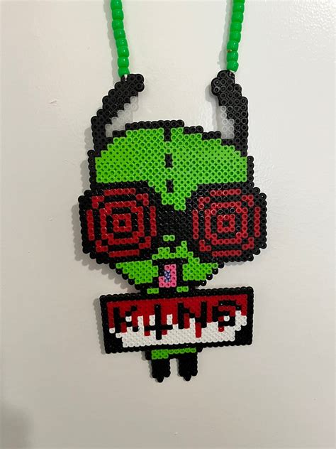 Rezz King Gir Rezz Sullivan King Perler Necklace Beaded Etsy