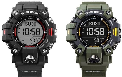 Casio S New G Shock Mudman Gw Is Its Most Rugged And Feature