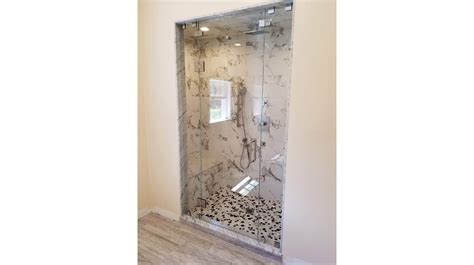 Frameless Glass Steam Shower Enclosure Halifax Signature Glass Inc