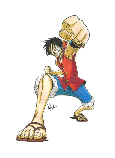 Luffy Fight by suitae on DeviantArt