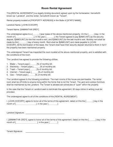 Office Space Sharing Agreement Template Pumppowerup