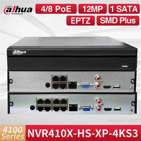 Dahua Sistema De C Maras IP De Red Grabador De V Deo Negro 4K NVR 1HDD