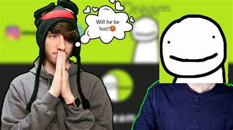 Kreekcraft Reacts To Dream Face Reveal Its So Funny Kreekcraftdreamroblox