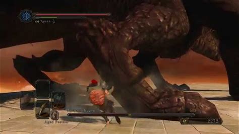 Dark Souls Ii Ancient Dragon Boss Fight Youtube