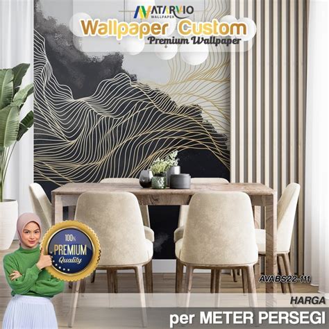 Jual Wallpaper Dinding Custom Wallpaper Dinding Ruang Makan