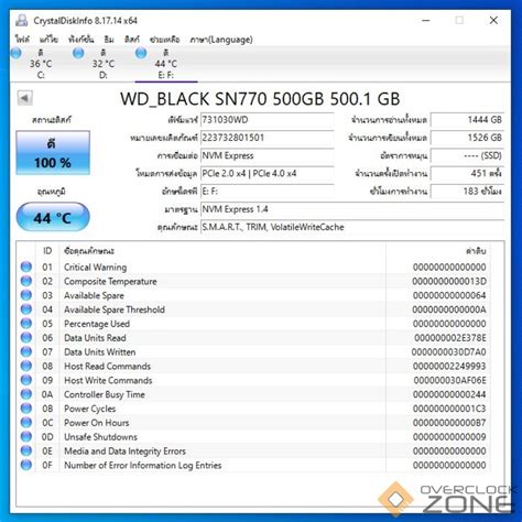 SSD M.2 WD BLACK 500GB - Overclockzone.com ชุมชนคนไอที ที่ใหญ่ที่สุดใน ...