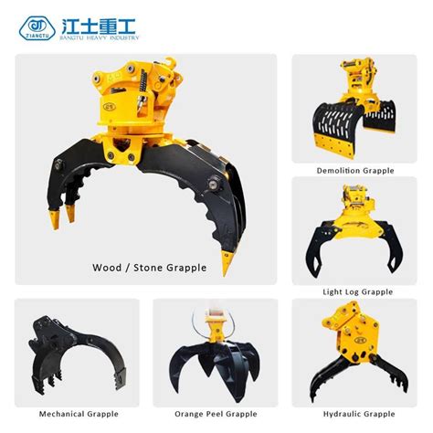 Best Grapple Attachment For Excavator Excavator Mini Excavator Grappling