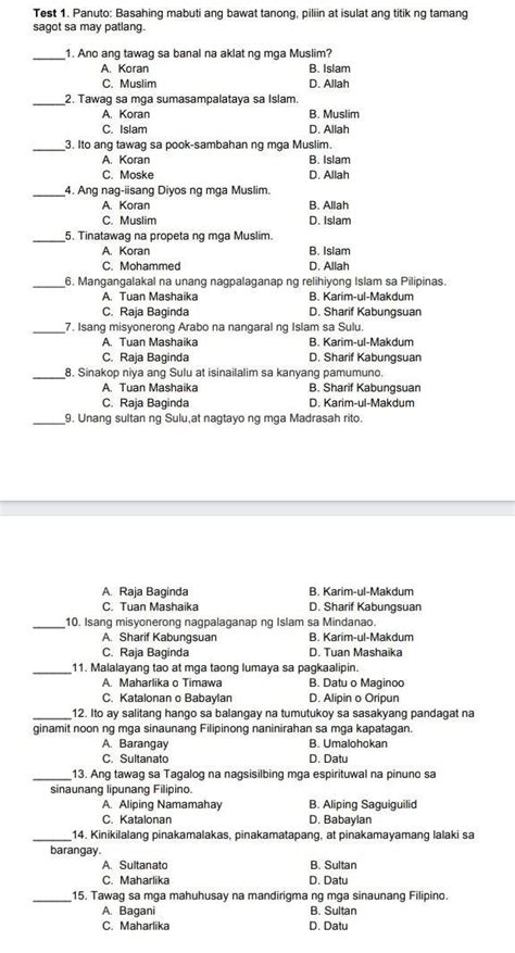 Please Po Pasagot Po Deadline Ko Na Bukas Pahelp Po Pasagot Na Po Lahat