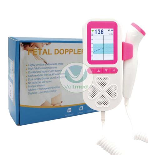 Doppler fetal Monitor de frecuencia cardíaca Fetal de 3 0 MHz Monitor