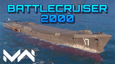 Uss Battlecruiser 2000 Modern Warships Gameplay Youtube