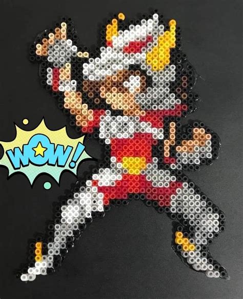 Seiya De Pegaso Plantillas Hama Beads Puntos De Cruz Divertidos